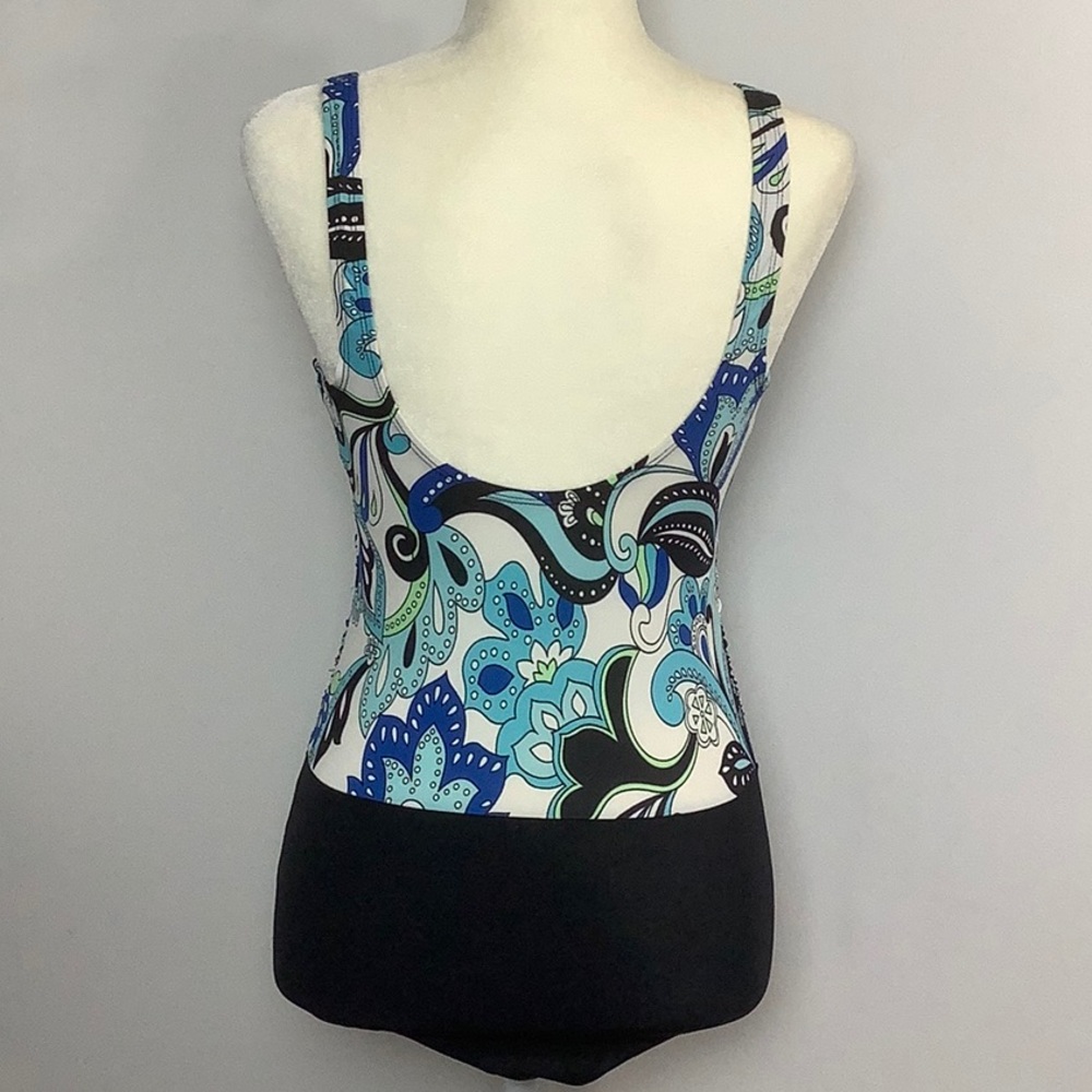 Jantzen classics one piece swimsuit. Sz 10 - Picture 3 of 7